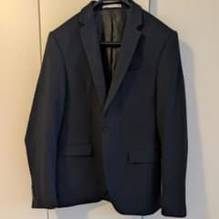 ZARA テーラードジャケット ネイビー EUR48 L - メルカリ