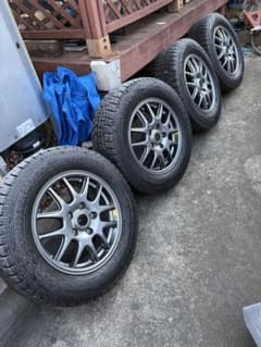 ペソ　DLスタッドレスWM02 アルミセット　205/65R15 4本① ペソ様専用 DLスタッドレスWM02 アルミセット 205/65R15 4本① - メルカリ