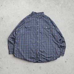 St.John's Bayタータンチェックシャツ3XL-TALLオーバーサイズのサムネイル