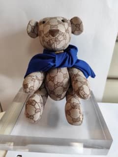 GUCCI GG柄 テディベア ぬいぐるみ 3体セット GUCCI GG柄 テディベア ぬいぐるみ - メルカリ