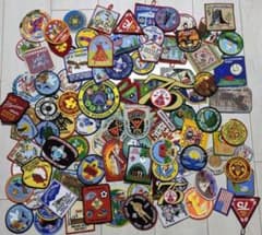 アメリカ 刺繍ワッペン ボーイスカウト BSA まとめ売り ビンテージ