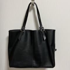 wjk adjust handle leather tote ブラックのサムネイル