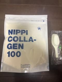 【新品】【お値下げ可】ニッピコラーゲン100 110g 専用スプーン付きのサムネイル