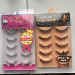 RiPiれるまつげ　魔法のつけま DiamondLash ペアセット