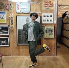 ＜Dickies＞ ×「TRIPSTER」　セットアップスーツ　オリーブ　Mのサムネイル