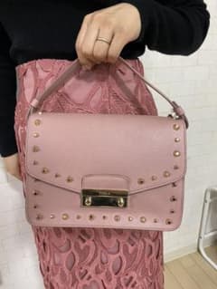 FURLA ピンク　ハンドショルダーバックのサムネイル