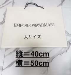 EMPORIO ARMANI ショップ袋 大サイズ2枚セットのサムネイル