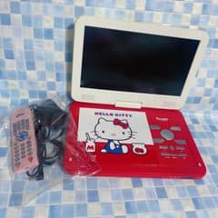 サンリオ ハローキティ ポータブル DVDプレーヤー - メルカリ