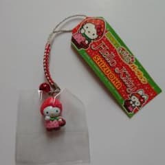 静岡限定 いちご バージョン ハロー キティ ストラップ ねつけ - メルカリ