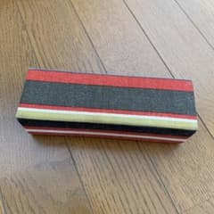 KAMURO メガネケース 赤黒ストライプのサムネイル