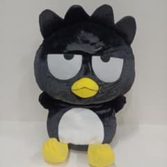 タグ付 バッドばつ丸 スーパーラージぬいぐるみ ぷくっとver.
