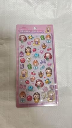 ボンボンドロップシール（ディズニー プリンセス）のサムネイル