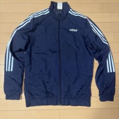 ジャージ　ネイビー adidas Originals アディダス ジャージ SC フーデット トラック トップ