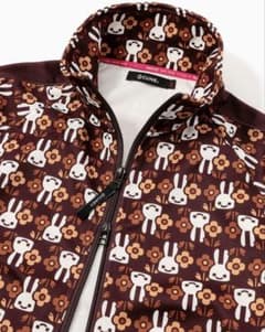 CUNE キューン 花グラム トラックジャケット ウサギ ジャージ Lサイズ