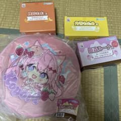 ホロライブ エニマイくじ クッション 食器 4点セットのサムネイル