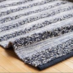 ienowa woolカーペット ラグ インテリア オシャレ ブラック - メルカリ