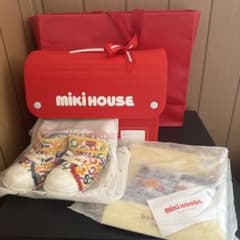 MIKI HOUSEベビーシューズ&靴下セットのサムネイル