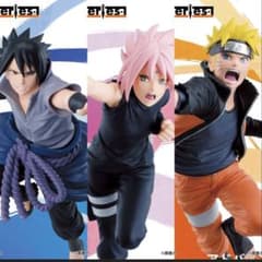 VIBRATION STARS うずまきナルト うちはサスケ 春野サクラ セット
