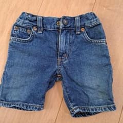 デニム　ハーフパンツ　80のサムネイル