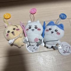 ちいかわ 討伐マスコット　ちいかわ、ハチワレ、うさぎ　3個セットのサムネイル