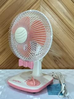 レトロ 卓上扇風機 ピンクと赤 楽天市場】送料無料 卓上扇風機 充電式 首振り スタンド レトロ