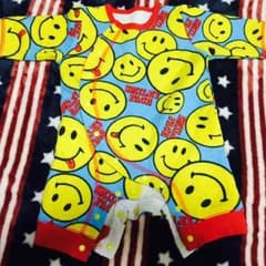 スマイル ニコちゃん ロンパースのサムネイル