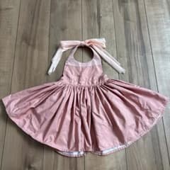 美品　MARLMARL マールマール エプロン ピンクのサムネイル