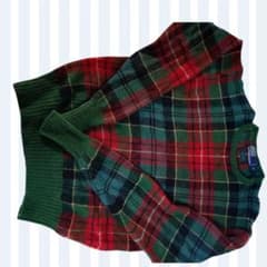 ラルフローレン RALPH LAUREN ウール100％セーター(ハンチング付のサムネイル