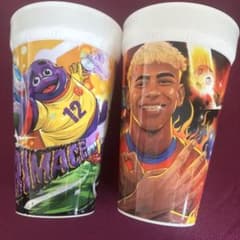 マクドナルド　ワールドカップ　コップ　2個セットのサムネイル
