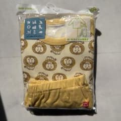 UNIQLO BABY リサラーソン　長袖　パジャマ　100cm ライオン柄のサムネイル