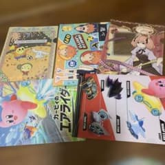 人気アニメ クリアファイル まとめ売り ８枚セットのサムネイル
