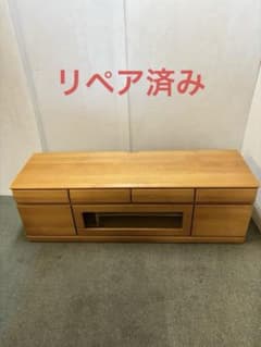 【リペア済み】ニトリ　ビアンカ　TVボード　ローボード リペア済み】ニトリ ビアンカ TVボード ローボード - メルカリ
