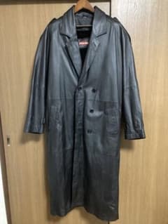 sullen tokyo購入　オーバーサイズレザーコート　スーパーロングのサムネイル