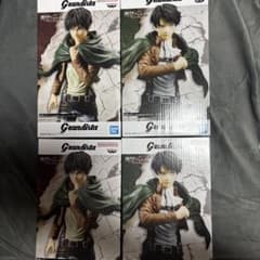 進撃の巨人 Grandista リヴァイ　エレン・イェーガー フィギュア