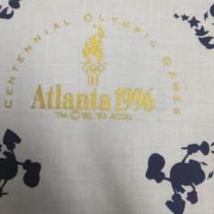 Atlanta 1996 オリンピック記念 ハンカチ 30cm正方形 30年前 - メルカリ