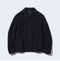 UNIQLO シングルカラーショートブルゾンのサムネイル