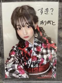 HKT48 石橋颯 直筆サイン　写真のサムネイル