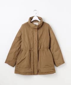 自由区今季新品【カタログ掲載】マイクロタッサーダウンスタンドカラー 