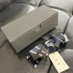 未使用品 アルマーニエクスチェンジ サングラス ダークブルー 長期保管