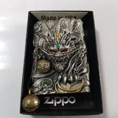 ZIPPO ライター 獅子 フルメタル 限定ナンバー彫り 送料無料 - メルカリ