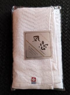 【値下げ】今治フェイスタオル 　新品・未使用・未開封品のサムネイル