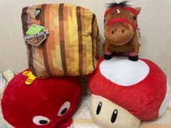 マインクラフト スーパーマリオ ぬいぐるみ 4点セットのサムネイル