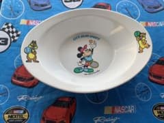 ビンテージ　ミッキーマウス　カレー皿　メラミン　美品　日本製のサムネイル