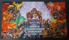 遊戯王 プレイマット WCQ 2013 炎星 - メルカリ