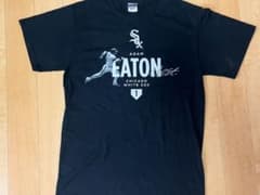 古着　アダム・イートン Tシャツ ブラックのサムネイル