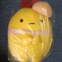 すみっコぐらし　ピーチカラーころっとぬいぐるみ　えびふらいのしっぽ