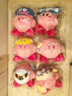 星のカービィ　ビッグぬいぐるみ6体セットのサムネイル