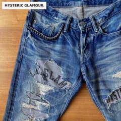 ゲリラSALE】ヒステリックグラマー CPR加工デニム セルビッチ - メルカリ