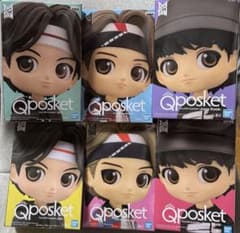 BTS TinyTAN Qposket 피규어 진 V 정국