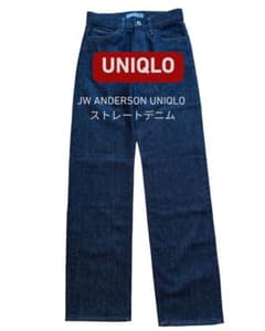 JW ANDERSON UNIQLO ストレートデニムsize22のサムネイル